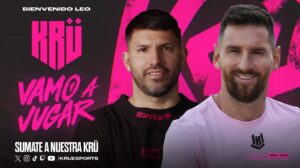 世界的に有名なサッカー選手リオネル・メッシがセルヒオ・アグエロとともに「KRÜ Esports」の共同オーナーに就任