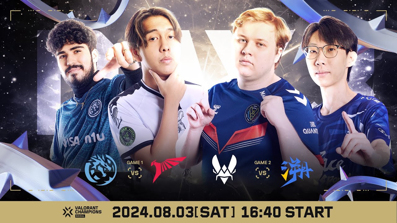 『VALORANT Champions Seoul 2024』Day3、Leviatán Esports / Trace Esportsが勝利