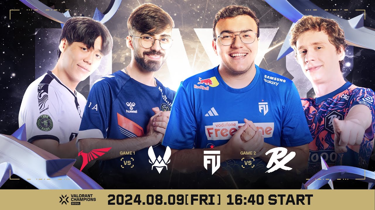 『VALORANT Champions Seoul 2024』Day8、Team Vitality / Paper Rexが勝利