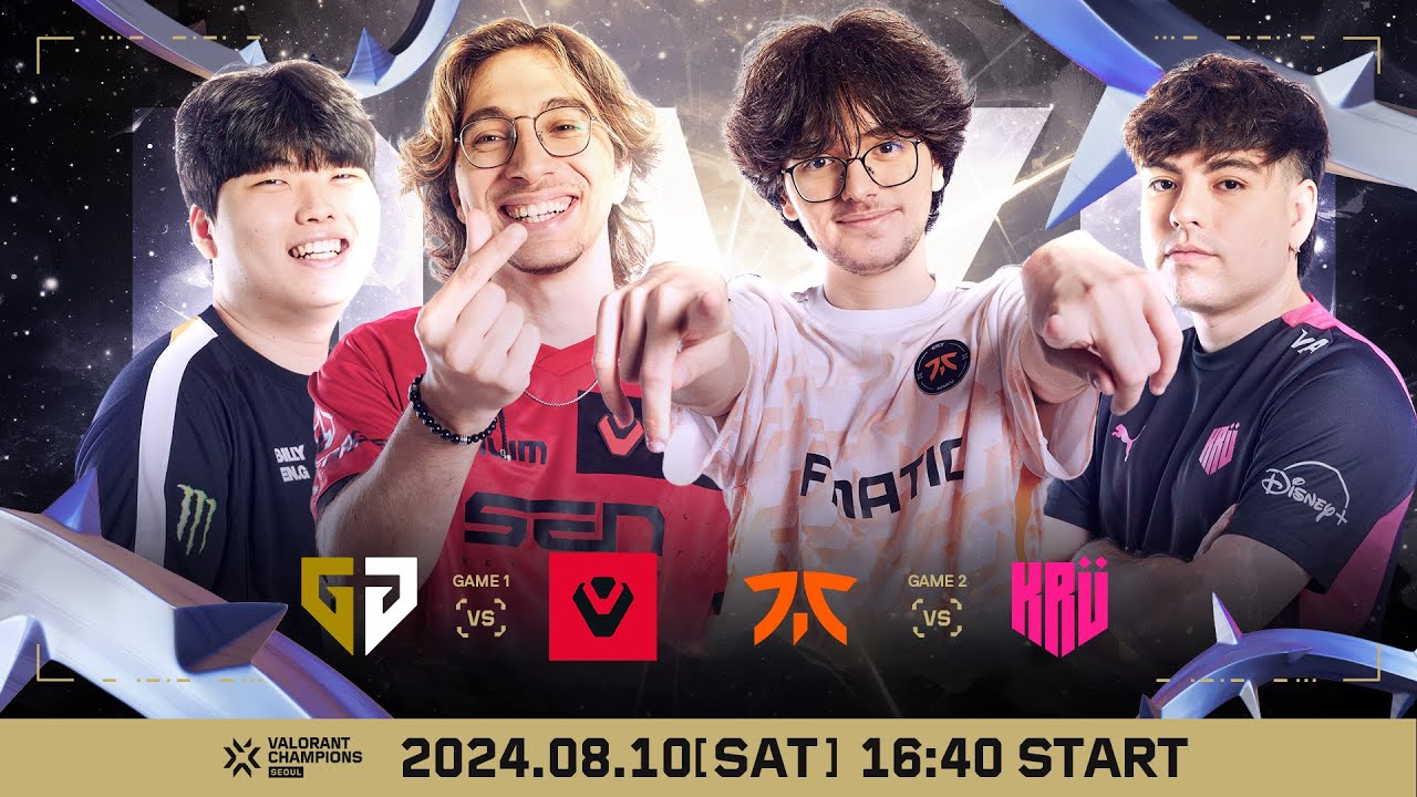 『VALORANT Champions Seoul 2024』Day9、Sentinels / FNATICが勝利