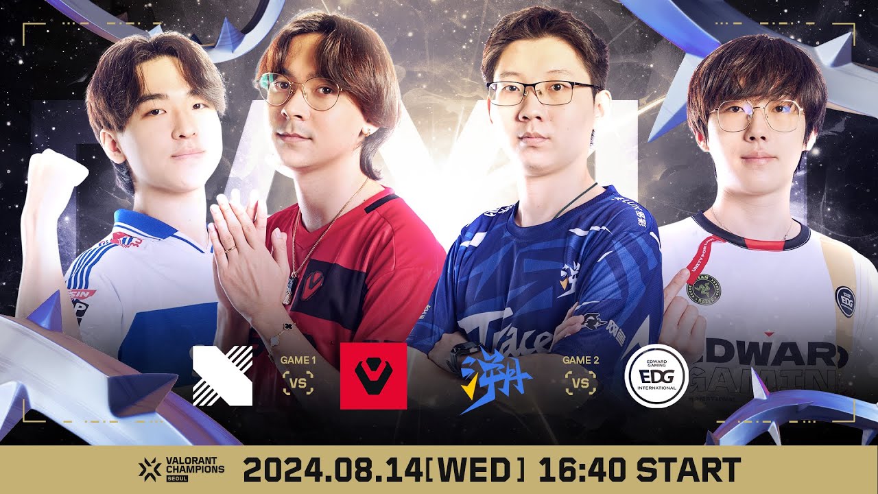 『VALORANT Champions Seoul 2024』Day11、Sentinels / EDward Gamingが勝利