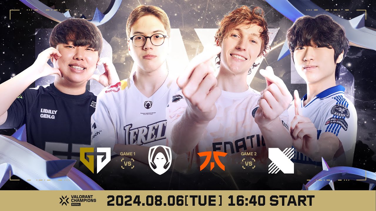 『VALORANT Champions Seoul 2024』Day5、Team Heretics / DRXが勝利