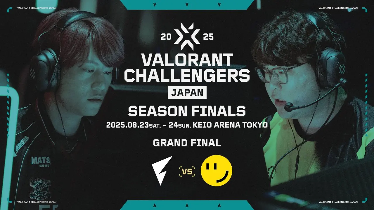 VCJ 2025 Season Finals Grand Final: RIDDLE ORDERが3-1でFENNELを下し優勝!VCT 2025 Ascension Pacificへの切符を掴む