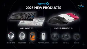 Logicool G PLAY 2025、新製品ラインナップが登場 薄型キーボードや軽量マウスなど予約開始