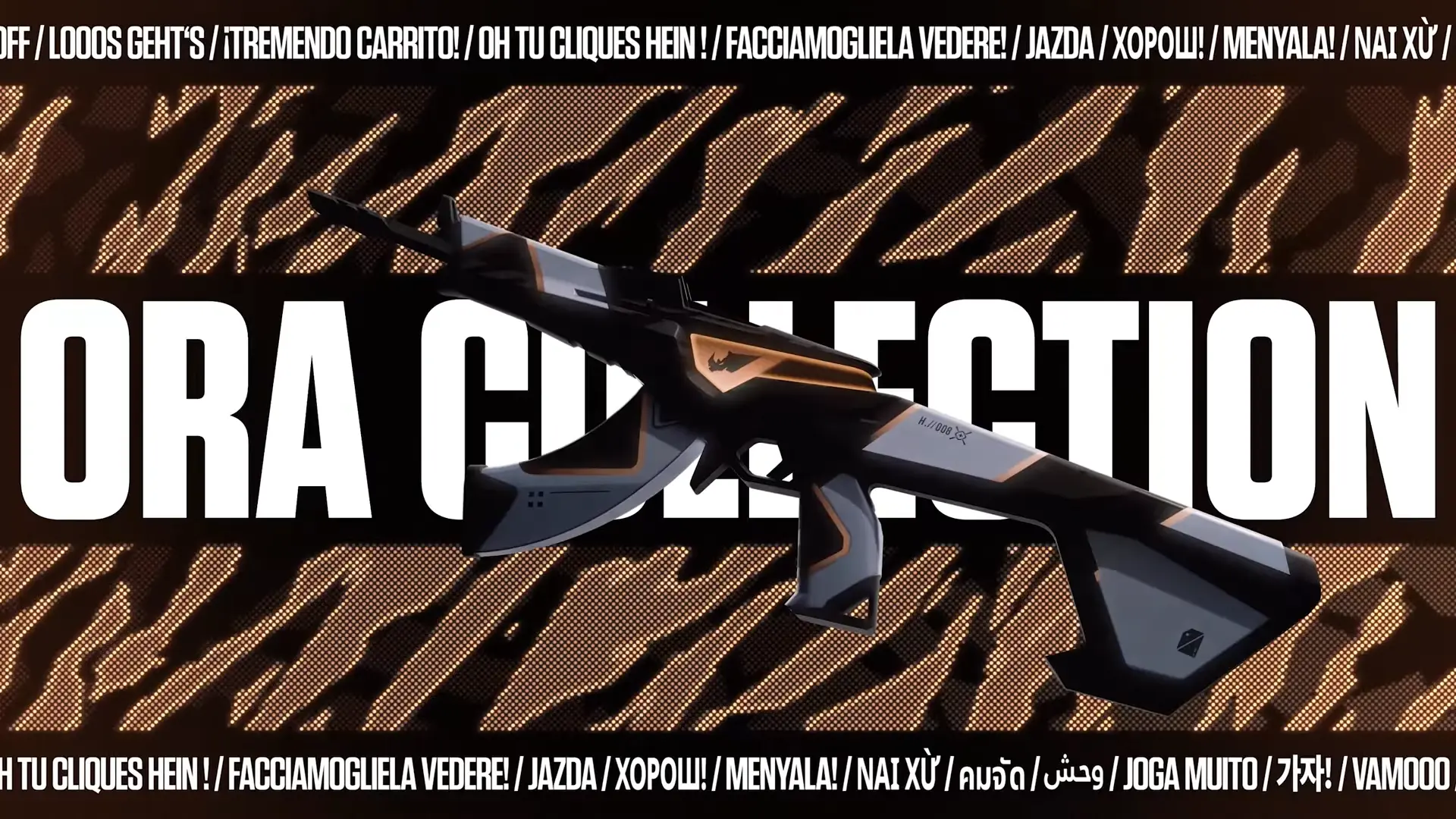 【VALORANT】新スキン「オラ」が公開、ヴァンダル / ファントム / シェリフ / オペレーター / 近接武器が同梱