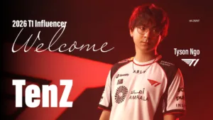 皇帝"TenZ"がT1に電撃加入!世界最強のアイコンが名門チームのインフルエンサーとして新たなステージへ